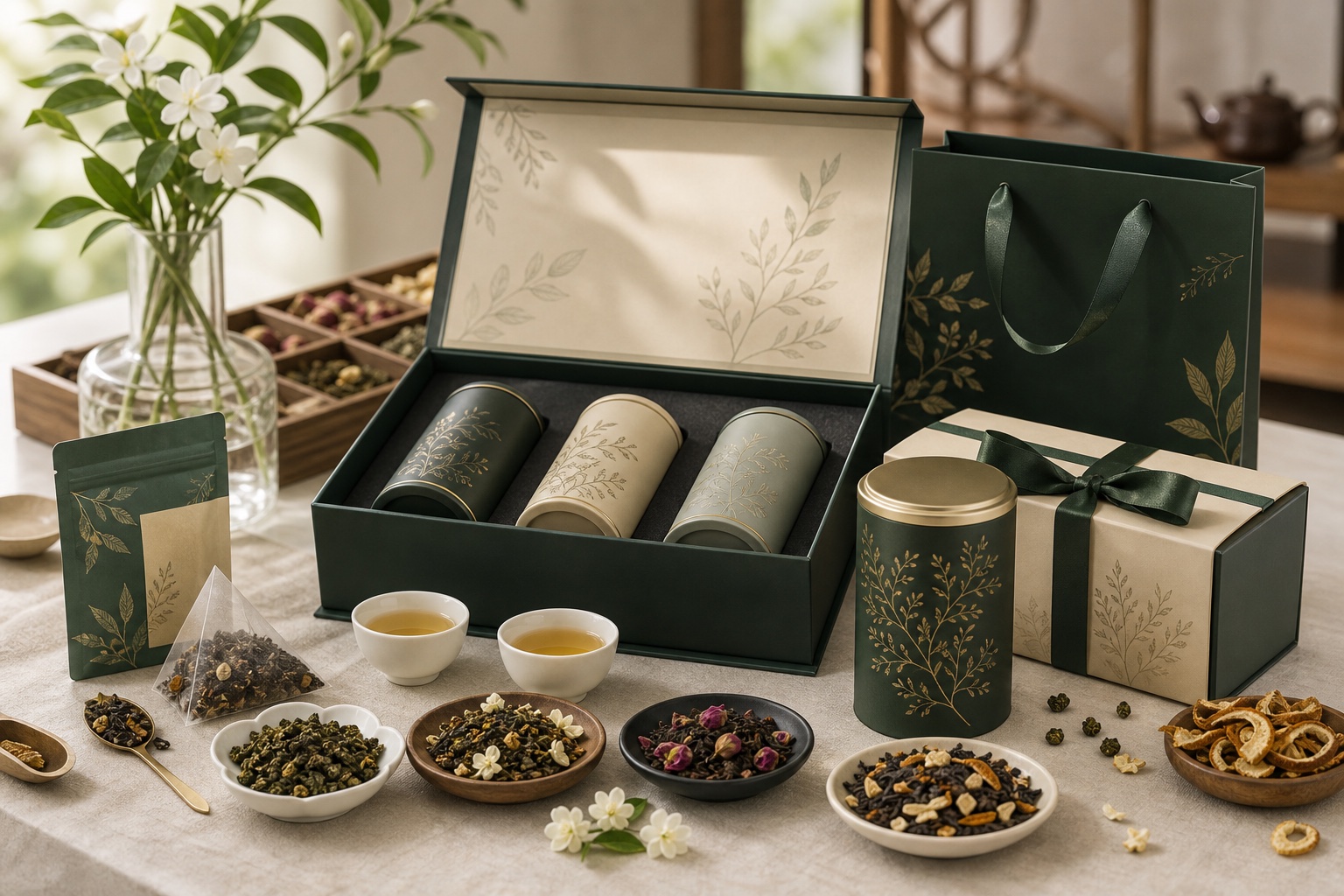 Custom Tea Blends & Gift Products