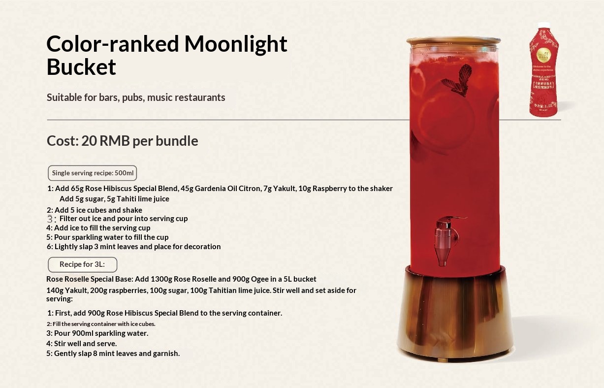 Scarlet Moonlight Bucket