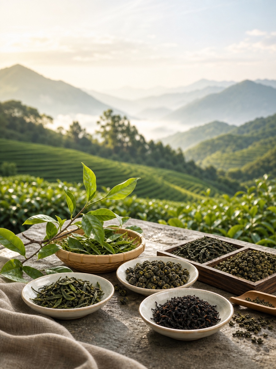 Tea Ingredients — Origin-Direct, Full Range, Export-Ready
